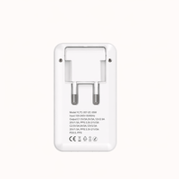 Cargador de Pared Dual USB-C 35W PD con Enchufe Plegable