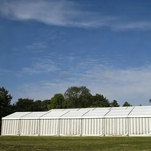 Carpa grande de aluminio con marco de PVC impermeable para eventos, carpa portátil ligera para bodas y eventos, con capacidad para 100 personas, ideal para glamping. - Product Image 3