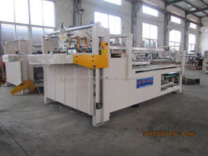 Encolleuse de boîtes en carton ondulé pliante machine semi-automatique à coller machine de fabrication de boîtes en carton - Product Image 4
