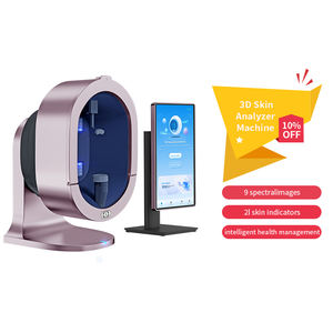 Système d'<span class=keywords><strong>analyse</strong></span> cutanée professionnel de bureau X5 PRO, <span class=keywords><strong>analyse</strong></span> 3D de la topographie cutanée et des rides, écran 21,5 pouces, détecte l'hydratation - Product Image 3