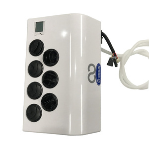 KINGCLIMA akülü elektrikli Apu yarı kamyon klima DC12V DC24V elektrikli kamyon kabin Apu