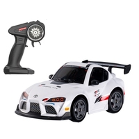 Coche de Control Remoto Autorizado por Mitsubishi EVO Supra GR, Escala 1:43, 20KM/H, Alta Velocidad, Derrape, Juguete para Niños, Regalo para Toda la Familia