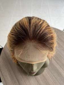 Perruque lace top wig HD à base de faux cuir chevelu, couleur blonde, 20 pouces - Product Image 5