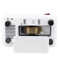 LY-5E 35WV Ponceuse manuelle pour verres avec meule de ponçage 35WV (grossier, fin et en V) et double support