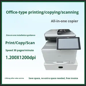 Imprimante de bureau couleur Ricoh <span class=keywords><strong>MPC307</strong></span> A3/A4 avec fonctions de numérisation et de copie - Product Image 2