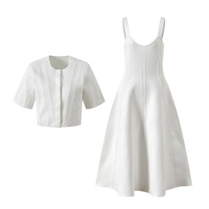 Completi in <span class=keywords><strong>Maglia</strong></span>: Maglione e Mini Abito, Set 2 Pezzi per Donna - Product Image 1