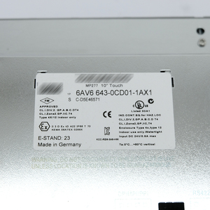 ซิมมาติก HMI KP300 6AV6643-0CD01-1AX1 ของแท้ใหม่เอี่ยมสำหรับเครื่องจักรอุตสาหกรรม - Product Image 6
