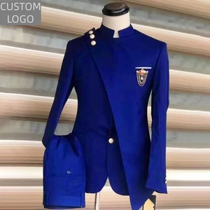 <span class=keywords><strong>Costume</strong></span> <span class=keywords><strong>homme</strong></span> sur mesure, nouvelle conception <span class=keywords><strong>de</strong></span> <span class=keywords><strong>luxe</strong></span>, coupe ajustée, ensemble 2 pièces, costumes <span class=keywords><strong>de</strong></span> mariage formels, vêtements <span class=keywords><strong>de</strong></span> travail - Product Image 1