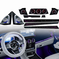 Éclairage intérieur et d'ambiance pour Mercedes Classe E W207 2009-2016, éclairage d'ambiance pour l'espace des pieds, éclairage d'ambiance pour voiture, panneau de climatisation