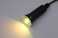 Mejor Oferta, Luz LED Subacuática de Alta Potencia de 18W, 1.5 Pulgadas, RGB, Cable de 100 Pies, IP68