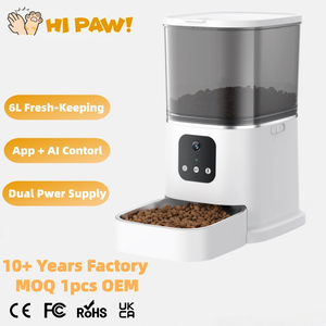 Großhandel 6L Automatic <span class=keywords><strong>Pet</strong></span> Feeder Multifunktion ale zeit gesteuerte Smart <span class=keywords><strong>Pet</strong></span> Feeder Sprach kamera Integrierte Dog Cat Automatic <span class=keywords><strong>Pet</strong></span> Feeder - Product Image 1