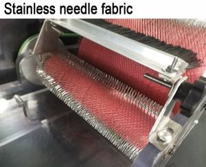 20cm Cylindre Machine Manuel Textile Cardage Maison Petit Coton Spinning <span class=keywords><strong>Main</strong></span> Tambour Cardeur pour Laine - Product Image 5