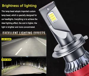 Bombilla de faro Led para coche V13 H7, fácil de instalar, luz de 360 grados, h4, 12000lm - Product Image 4