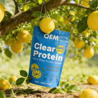 Protéine de lactosérum isolée de qualité supérieure - Sans sucre, faible en glucides, 20-29 g de protéines, saveur fruitée, pour après l'entraînement, usage quotidien