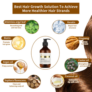 Champú de volumen instantáneo de biotina y colágeno de 300ml, Champú hidratante <span class=keywords><strong>para</strong></span> <span class=keywords><strong>cabello</strong></span> dañado <span class=keywords><strong>para</strong></span> <span class=keywords><strong>cabello</strong></span> <span class=keywords><strong>fino</strong></span> - Product Image 2