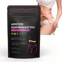 Thé aux fibres alimentaires 9-en-1 en sachets, 84g, directement de l'usine, avec Glucomannane, soutien à la satiété, thé aux herbes pour l'équilibre corporel quotidien, OEM
