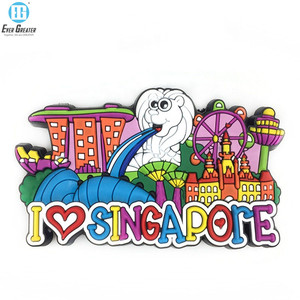 Aimant de réfrigérateur en PVC souple personnalisé Rideau magnétique et autocollant de carte Cadeaux promotionnels Aimant souvenir - Product Image 2