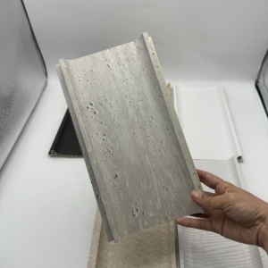 Panneau mural WPC pour intérieur, pas de <span class=keywords><strong>peinture</strong></span> requise, revêtement WPC pour intérieur, panneaux de décoration murale intérieure DIY pour la maison - Product Image 3