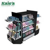 Présentoir en verre de stand de parfum, 1 pièce, pour intérieur, mini magasin