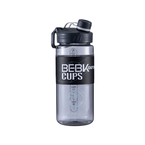 custom logo large capacity portable fitness outdoor sport leak proof transparent eco-friendly plastic water bottle with straw 3L