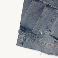 Jeans pour femmes DiZNEW OEM denim fabricant 2k taille double jambe droite