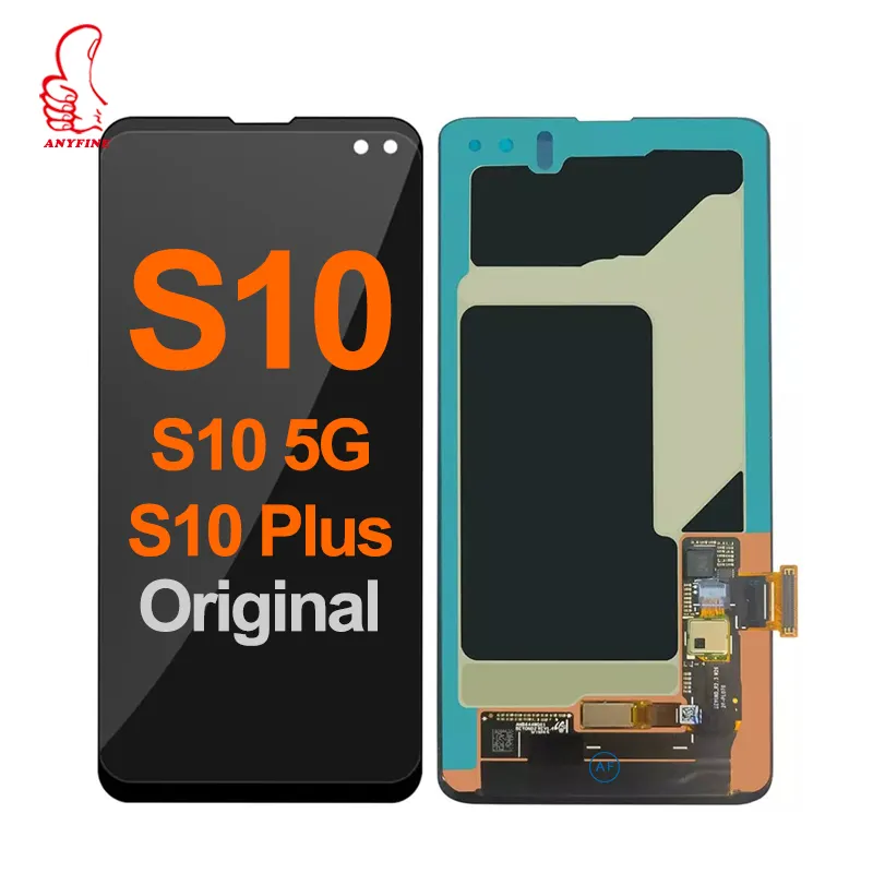 Tela lcd s10 plus, display de lcd para samsung galaxy s10 e samsung s10, display para samsung s10 e samsung s10 plus