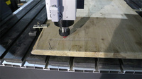 Écran en bois pour la publicité cnc, machine à graver, 3 axes, pour routeur, découpe 1530 2030 2040