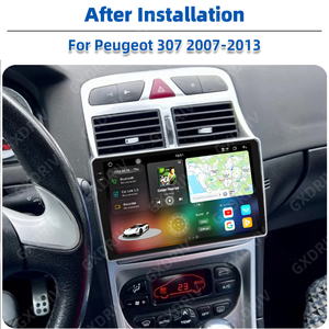 2K 7870 Android 13 Autoradio CarPlay Auto estéreo navegación GPS reproductor de vídeo Radio de coche para Peugeot 307 2004-2013 - Product Image 2