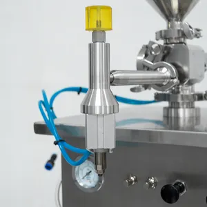 Einfach zu bedienende 1-80ml Hersteller von pharmazeut ischen flüssigen pneumatischen Zweikomponenten-Spritzen füll maschinen