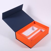 Caja Magnética Rígida de Cartón Reciclable con Logotipo Personalizado, Caja de Regalo de Maquillaje Cosmético de Papel de Lujo con Tapa Magnética