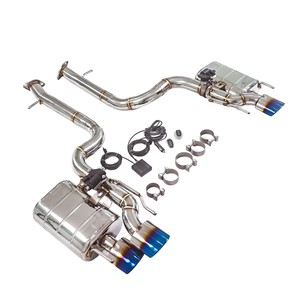 Sistema di <span class=keywords><strong>Scarico</strong></span> Catback <span class=keywords><strong>con</strong></span> <span class=keywords><strong>Valvola</strong></span> GFC Adatto per Lexus IS500 GSF RCF IS350 5.0L 3.5L - Product Image 2