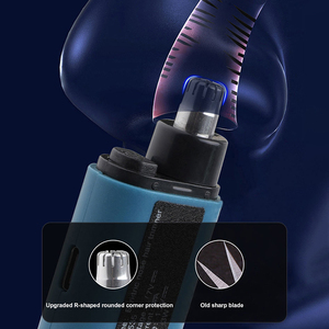 Tondeuse électrique indolore pour hommes, rechargeable par USB, pour les oreilles et le nez, étanche et bon marché - Product Image 3