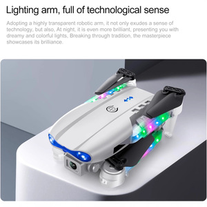 Marca Sako E99D RC Drone HD Cámara dual Cuadricóptero plegable para principiantes 2km Rango de transmisión de imagen - Product Image 5