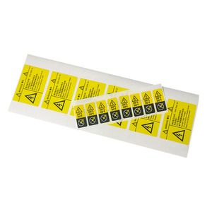 Personalized High Voltage Warning <strong>Labels</strong>: Weatherproof &amp; Temperature Proof Caution Tags for Automotive Parts &amp; Power Supply <strong>Unit</strong> - Product Image 5