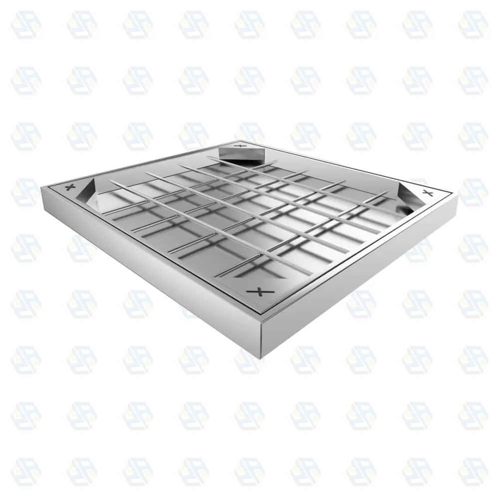 Stock Available Complete Specifications 304 Stainless Steel Invisible Access Manhole Cover
