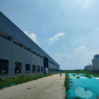 Diseño de Construcción de Almacenes con Estructura de Acero, Estructura Metálica Industrial, Almacén Prefabricado con Estructura de Acero