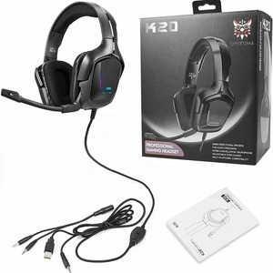 Casque de jeu Onikuma K20 de haute qualité avec microphone, nouveau, pour ordinateur, Xbox One, PS4 - pour DJ et sport, vente directe d'usine - Product Image 5