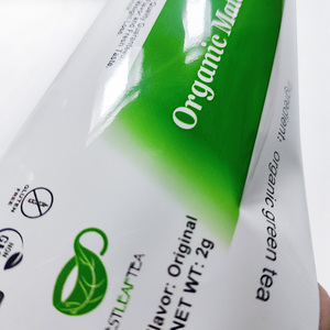 Foglio di alluminio di plastica personalizzato laminato istantaneo Matcha tè in polvere Stick Wrapper bustina automatica <span class=keywords><strong>imballaggio</strong></span> rotolo di <span class=keywords><strong>pellicola</strong></span> - Product Image 6