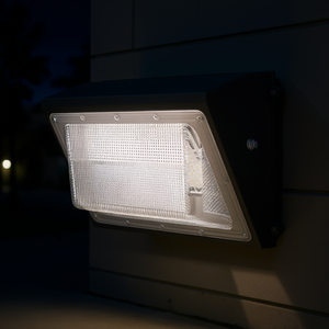 Luminaire mural LED 120W 11000Lm 5000K en aluminium pour éclairage de sécurité extérieur avec détection de lumière intelligente - Product Image 2