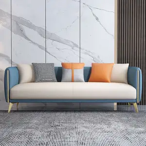 Sofa kain toko teknologi pakaian ruang keluarga kecil mewah ringan