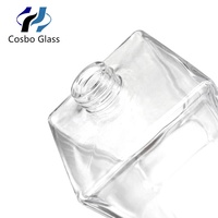 Bouteille diffuseur d'aromathérapie en verre transparent vide personnalisée, directement de l'usine, avec bouchon à vis, rechargeable, emballage de luxe pour les senteurs