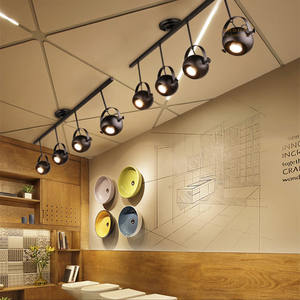 Plafonnier en fer style industriel rétro avec douille E27 pour magasin de vêtements, loft, restaurant, café, bar, éclairage <span class=keywords><strong>mural</strong></span> apparent - Product Image 4