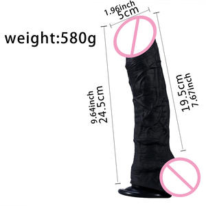 Lootee <span class=keywords><strong>Rocket</strong></span> <span class=keywords><strong>Raccoon</strong></span> Dildo en silicone réaliste à prépuce coulissant, écologique, sans odeur, épais, pour masturbation, jouet sexuel - Product Image 3