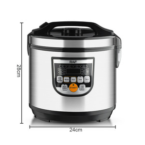 Olla <span class=keywords><strong>Arrocera</strong></span> Eléctrica de Gran Capacidad de 6L, Olla a Presión Eléctrica Doméstica de Acero Inoxidable, Olla <span class=keywords><strong>Arrocera</strong></span> Grande para Restaurante - Product Image 4