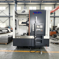 Torno Vertical CNC VTC800 de Alta Precisión, Torno Vertical de 800 mm de Diámetro de Torneado para Discos de Freno, Bridas y Engranajes