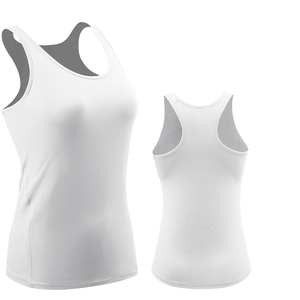 Débardeurs de sport tricotés sans manches pour femmes, dos nageur, séchage rapide, pour la gym, l'exercice, l'athlétisme et le yoga - Product Image 1