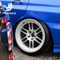 Jantes de voiture DJJ forgées en argent personnalisées 5x100 5x114.3 5x120 pour Subaru BRZ WRX Nissan Fairlady Skyline Lexus if NX VW Golf GTI