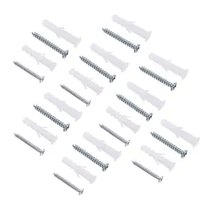 FSCAT 5*25 nylon nail in plug Plastic expansion bolts, anchor lags plastic expansion pipe wall anchors expandable pipes