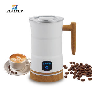 Machine à <span class=keywords><strong>mousse</strong></span> <span class=keywords><strong>de</strong></span> <span class=keywords><strong>lait</strong></span> chauffante et froide, faible bruit, mousseur à <span class=keywords><strong>lait</strong></span> automatique avec capacité <span class=keywords><strong>de</strong></span> 4 tasses, fonction minuterie 400W pour la maison <span class=keywords><strong>ou</strong></span> le bureau - Product Image 5