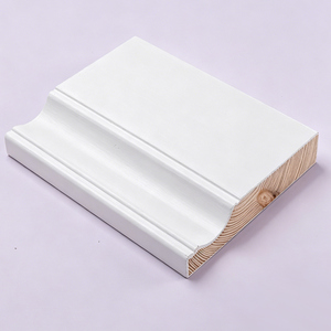 Battiscopa in <span class=keywords><strong>Legno</strong></span> Massello Verniciato Impermeabile Moderno Personalizzabile per Decorazione Outlet di Fabbrica - Product Image 2